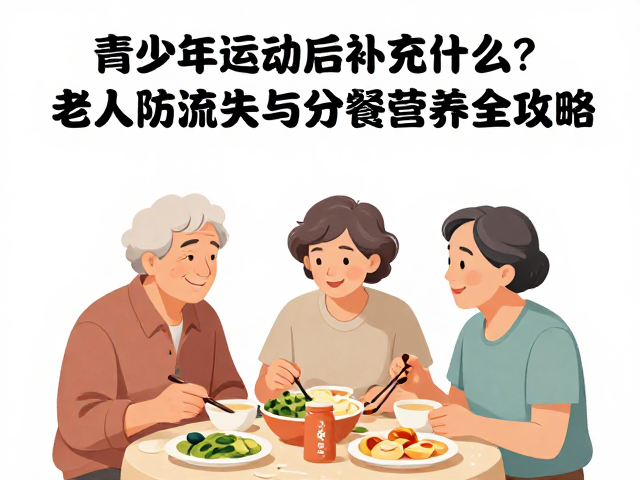 青少年运动后补充什么?老年人防流失与分餐营养全攻略