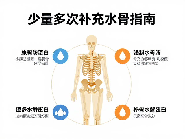 老年人防流失,少量多次补充水解蛋白,科学护骨指南
