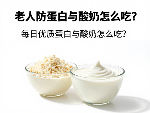 老年人防流失指南,每日优质蛋白与酸奶怎么吃?