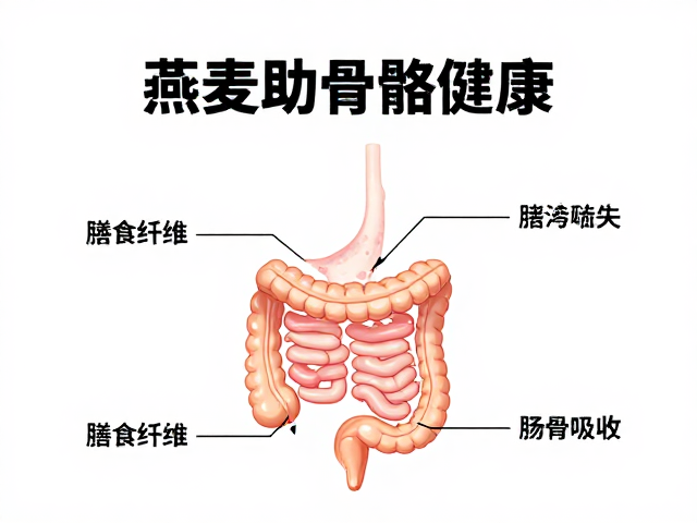 燕麦助骨骼健康,助老年人防流失