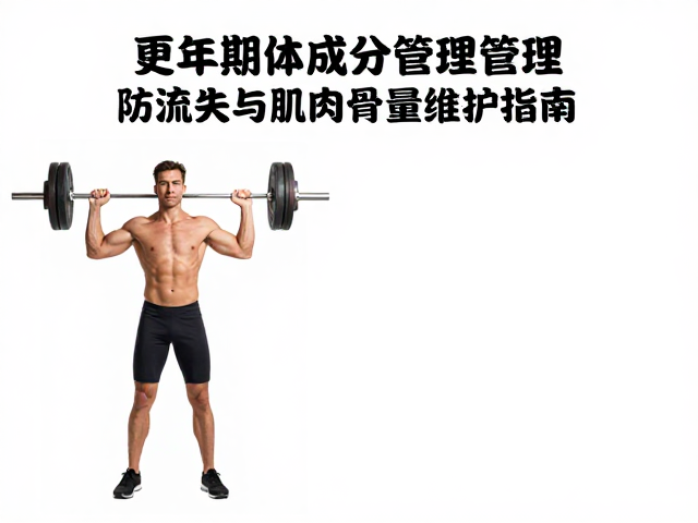 更年期体成分管理,防流失与肌肉骨量维护指南