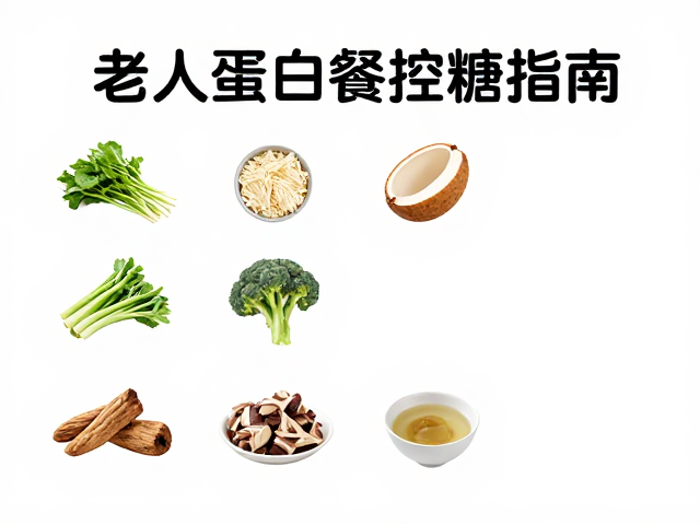 老年人防流失食谱，蔬菜蛋白餐控糖指南