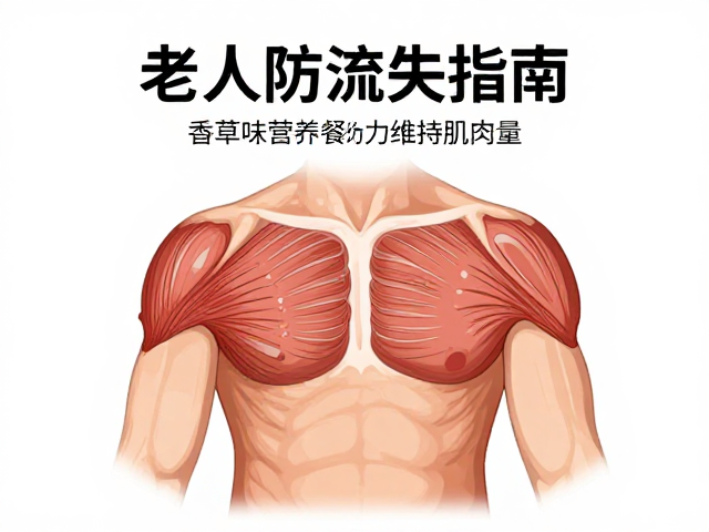 老年人防流失指南，香草味营养餐助力维持肌肉量