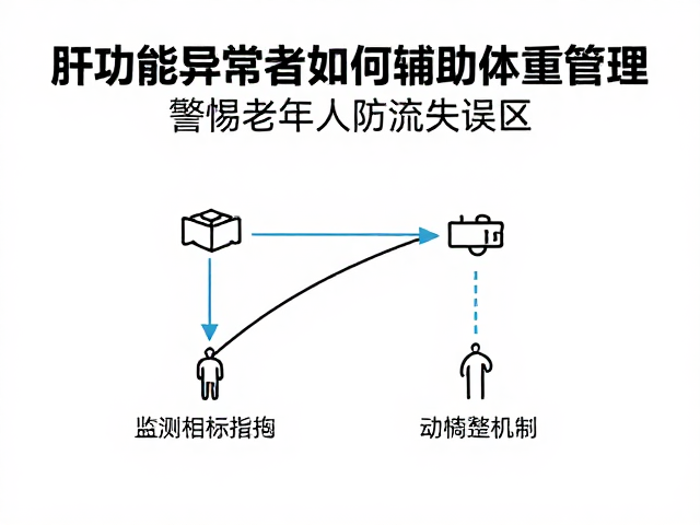 肝功能异常者如何辅助体重管理?警惕老年人防流失误区