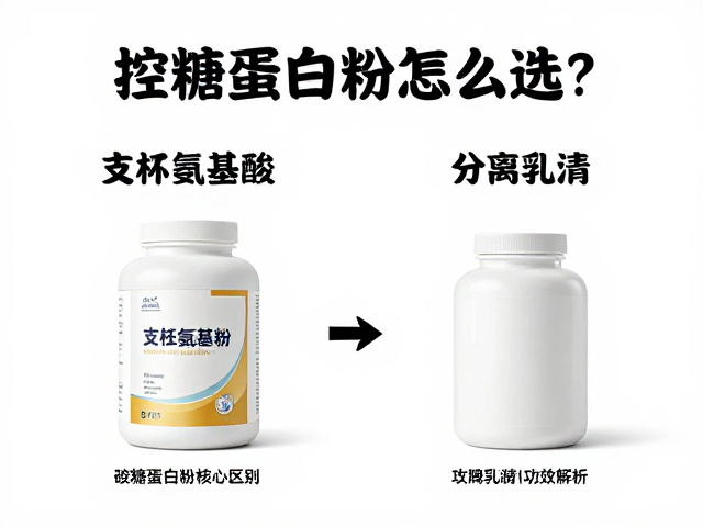 控糖蛋白粉怎么选?支链氨基酸与分离乳清的核心区别与功效解析