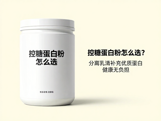 控糖蛋白粉怎么选?分离乳清补充优质蛋白,健康无负担