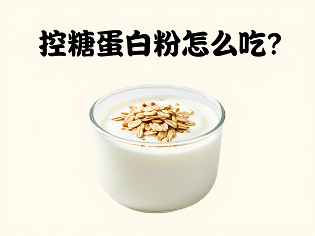 控糖蛋白粉怎么吃？加入燕麦酸奶，饱腹抗饿又健康