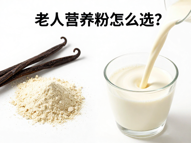 老年人营养粉怎么选？香草味粉末冲调指南，好吸收更美味