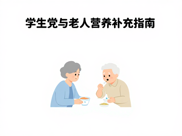 学生党与老年人营养补充指南，日常饮食搭配与关键营养素推荐