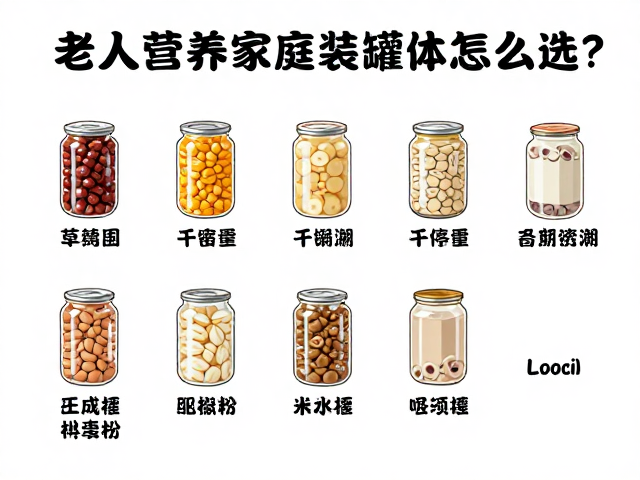 老年人营养家庭装罐体怎么选?密封防潮关键指南