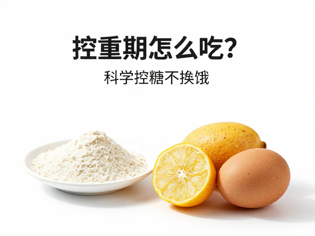 控重期怎么吃？高蛋白粉代餐加餐，科学控糖不挨饿