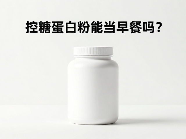 控糖蛋白粉能当早餐吗?助控热量摄入,科学替代享轻盈