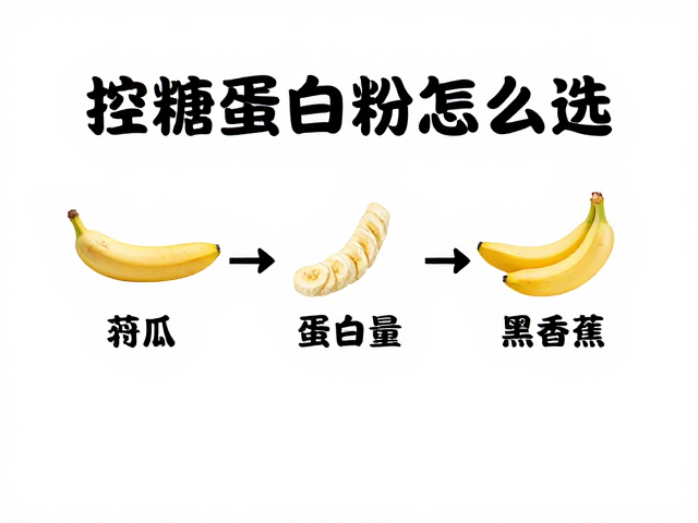 控糖蛋白粉怎么选？高蛋白含量搭配香蕉，健康早餐食谱推荐