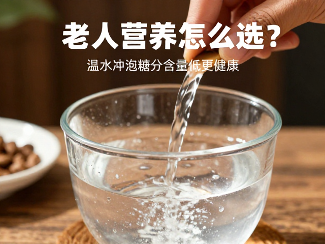 老年人营养怎么选?温水冲泡糖分含量低更健康