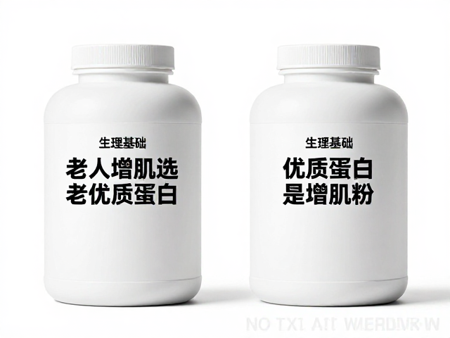 老年人增肌选优质蛋白还是增肌粉？核心区别与营养建议