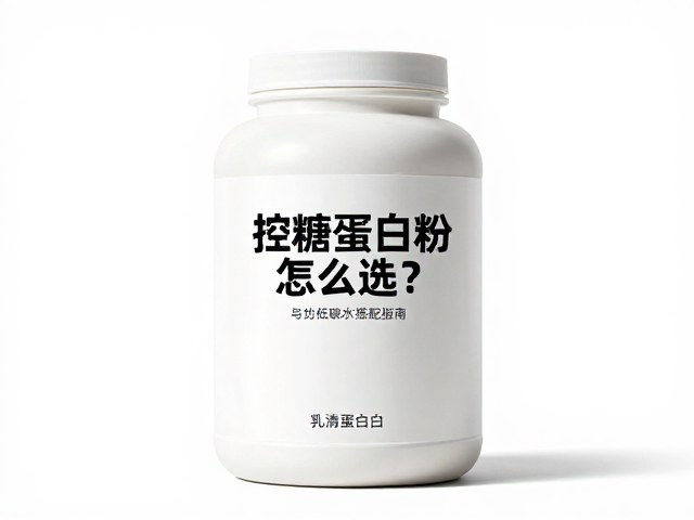 控糖蛋白粉怎么选？乳清蛋白与低碳水搭配指南，科学控糖不踩雷