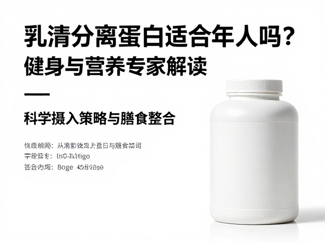 乳清分离蛋白适合老年人吗?健身与营养专家解读
