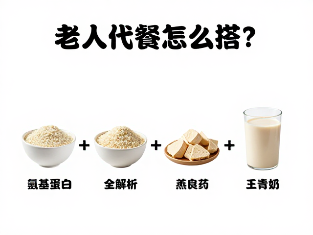 老年人早餐代餐怎么搭?氨基酸谱全解析,营养均衡更健康