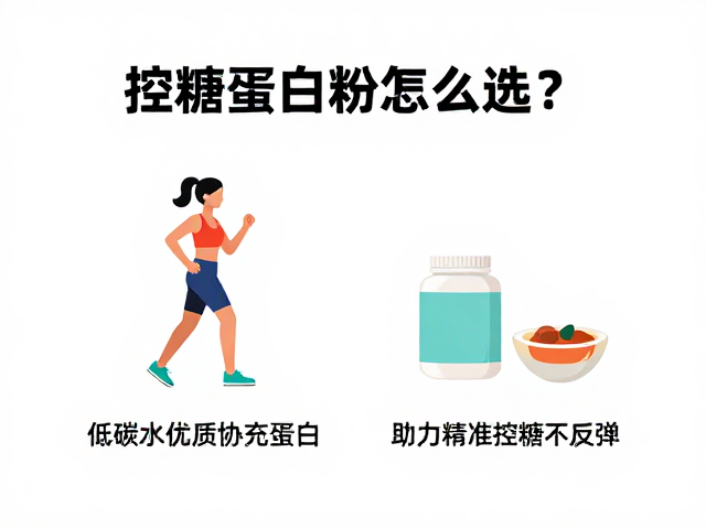 控糖蛋白粉怎么选？低碳水，优质蛋白，助力精准控糖不反弹