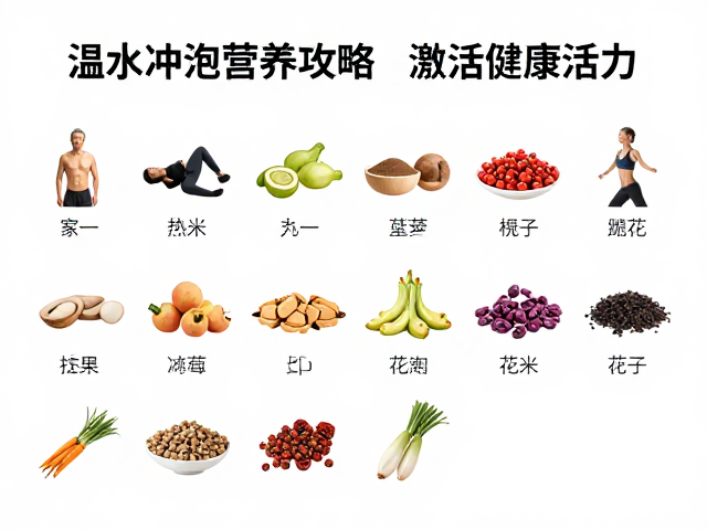 老年人与健身人群必看,温水冲泡营养攻略,激活健康活力