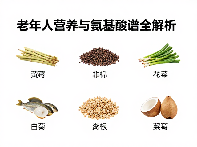 加班加餐选什么？老年人营养与氨基酸谱全解析