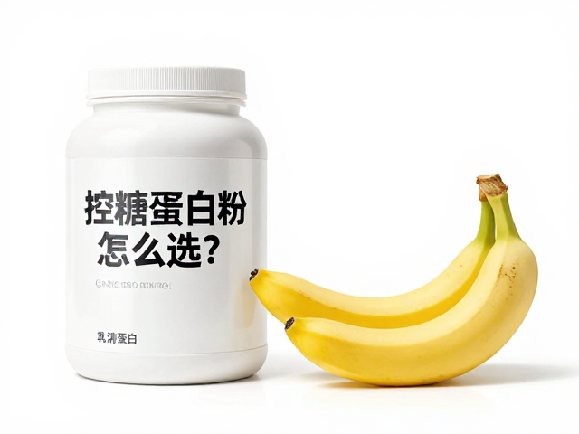 控糖蛋白粉怎么选?乳清蛋白与香蕉搭配,减脂期控糖指南