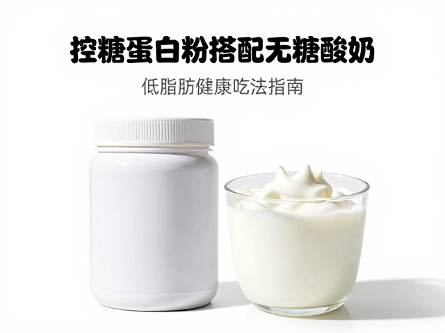 控糖蛋白粉搭配无糖酸奶,低脂肪健康吃法指南
