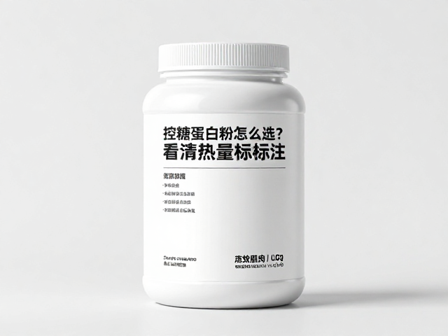 控糖蛋白粉怎么选？看清热量标注，高效辅助肌肉保留