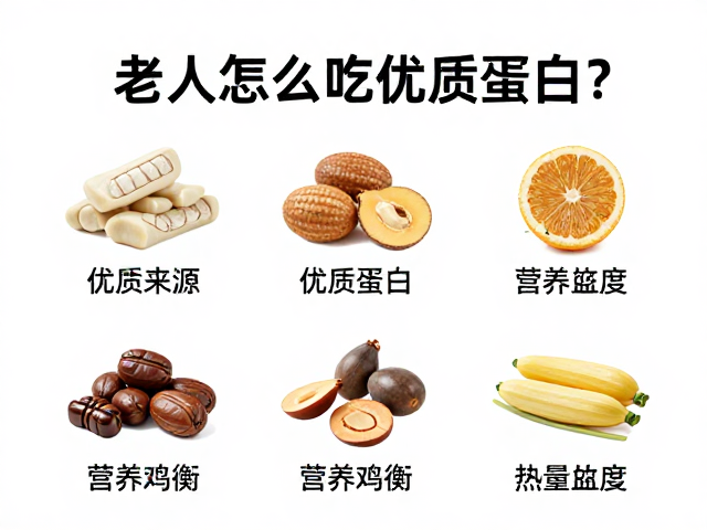 老年人怎么吃优质蛋白?每份热量控制指南,营养均衡更健康