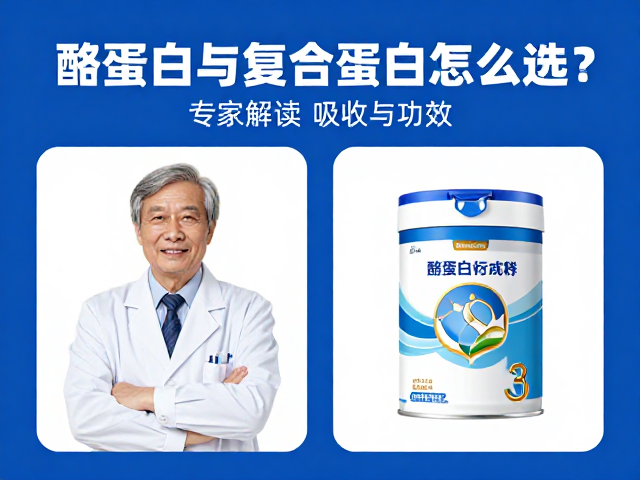 老年人营养,酪蛋白与复合蛋白怎么选?专家解读吸收与功效