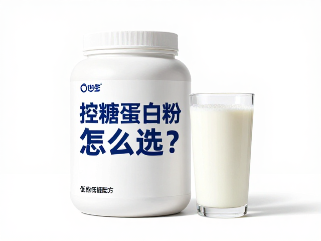 控糖蛋白粉怎么选？低脂低糖配方，脱脂奶，健康饮品新搭配