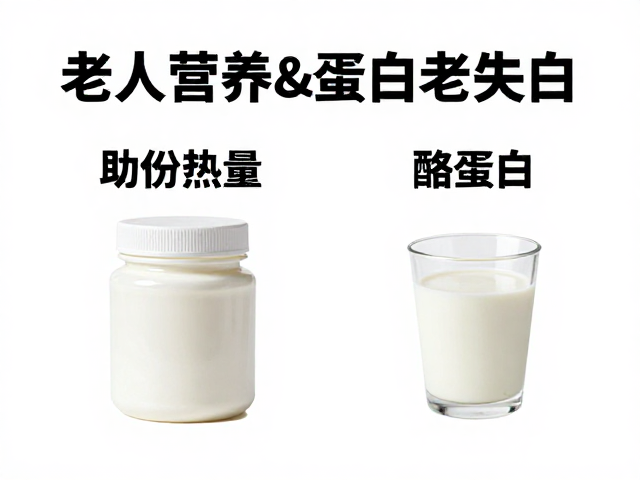 老年人营养,每份热量与酪蛋白的关系,助力健康老龄化