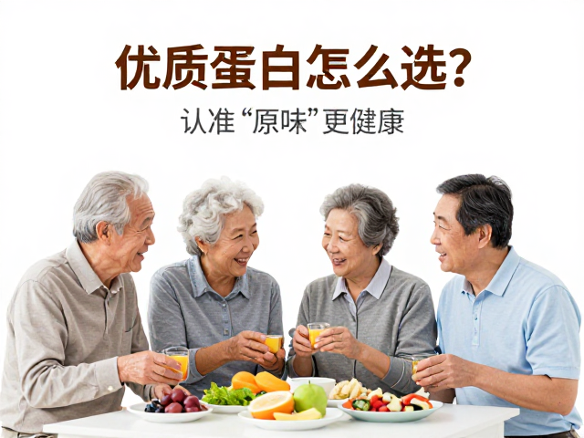 老年人营养指南,优质蛋白怎么选?认准‘原味”更健康