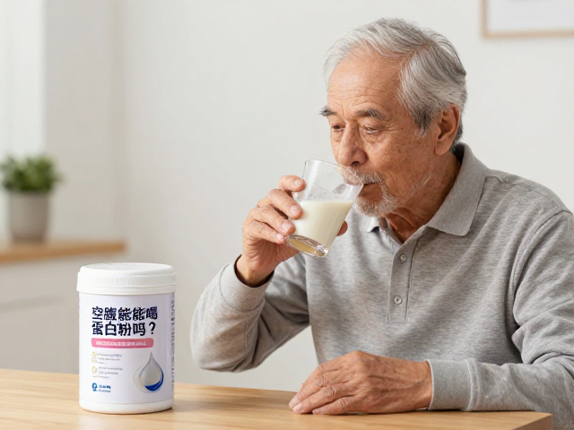 老年人空腹能喝蛋白粉吗？选易溶解款更护胃