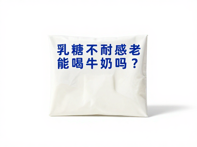 乳糖不耐受老人能喝牛奶吗？试用小包装更安心