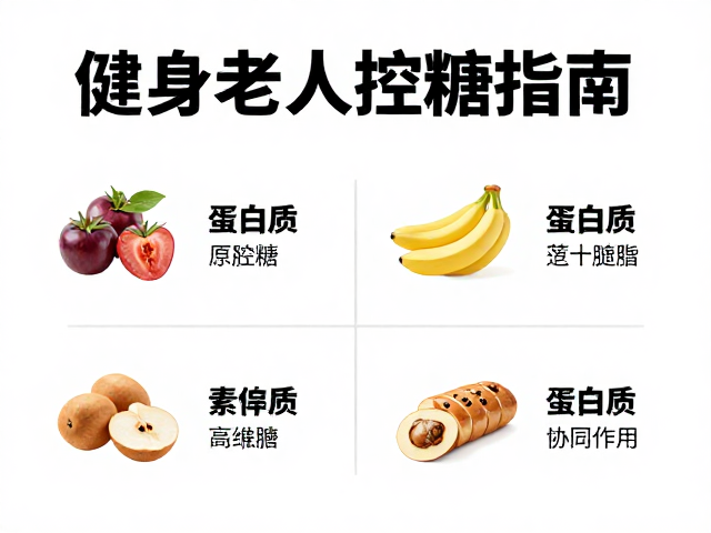 健身老人控糖指南,高糖食物危害与营养替代方案