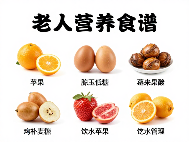 老年人营养食谱,饱腹感适中且低糖,健康控糖好选择