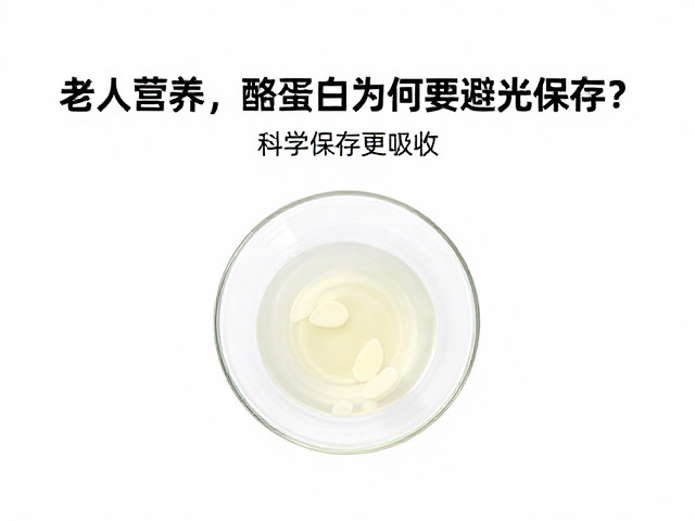 老年人营养，酪蛋白为何要避光保存？科学保存更吸收