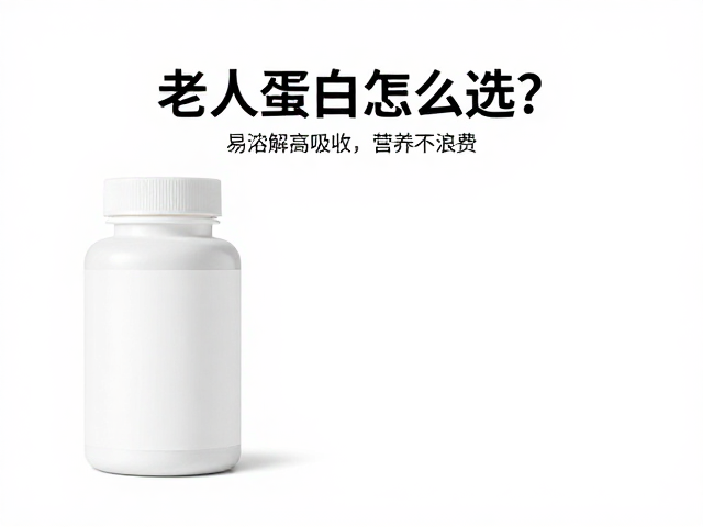 老年人蛋白怎么选？易溶解高吸收，营养不浪费
