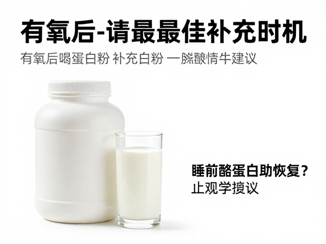 有氧后喝蛋白粉加牛奶，睡前酪蛋白助恢复？科学解读最佳补充时机