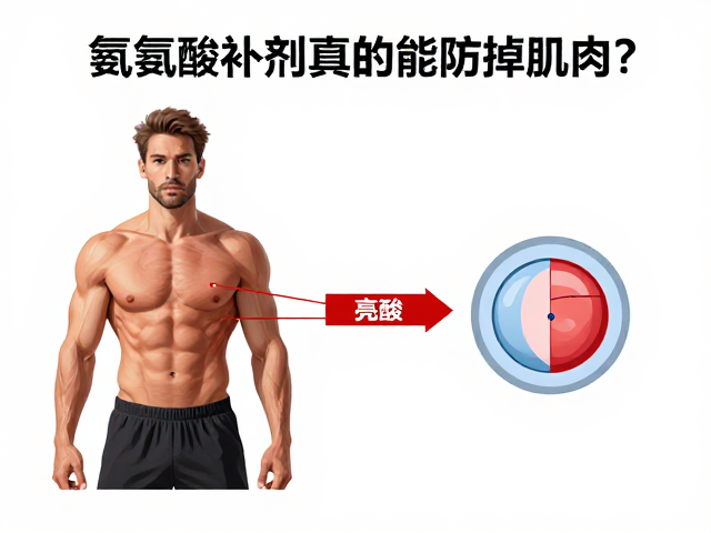 有氧运动后补亮氨酸，氨基酸补剂真的能防掉肌肉？