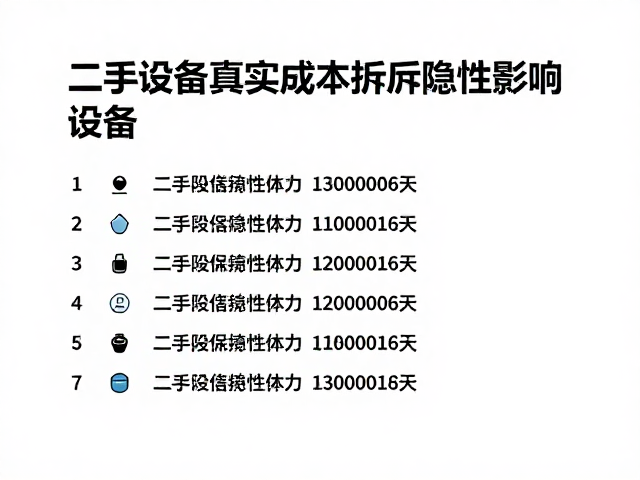 二手设备真实成本，拆解隐性耗材、无游戏费与转售折价影响