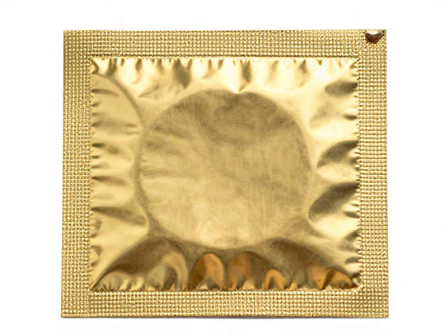 金色烫印风自粘口封口,超薄食品级薄膜包装方案