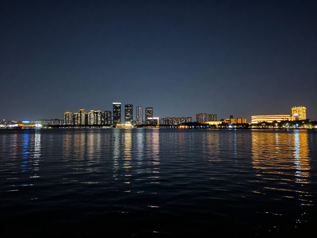 滨水夜景高光压制与补光技巧，打造高质感灯光设计