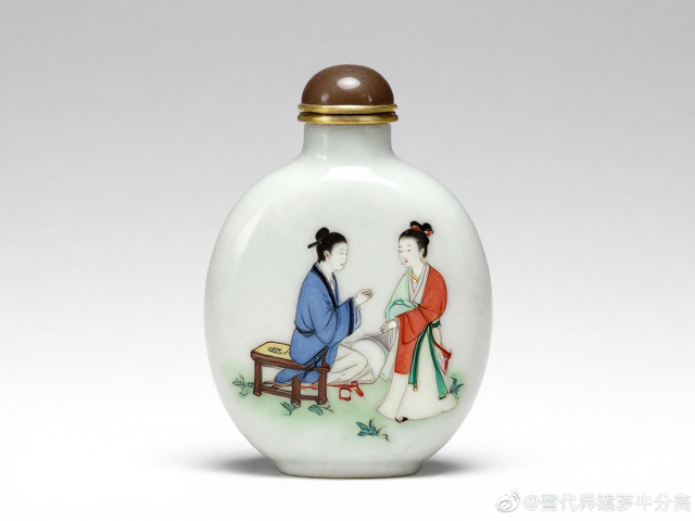 清代嘉庆款葫芦异形内画鼻烟壶,拍卖级精品壶鉴赏与价值分析