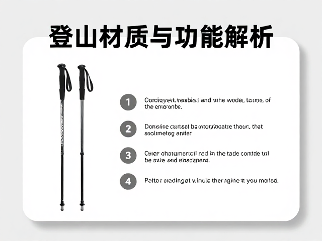 登山杖选购攻略:材质与功能解析