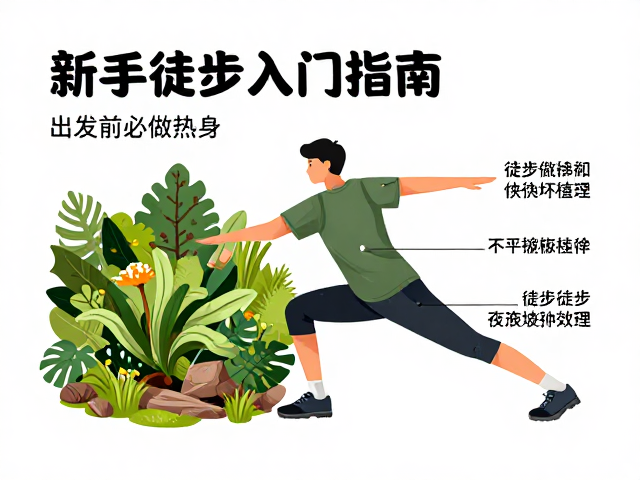 徒步时不破坏植被