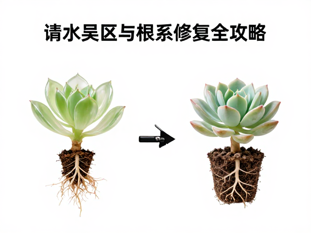 执行叶片修剪与根系修复的标准流程