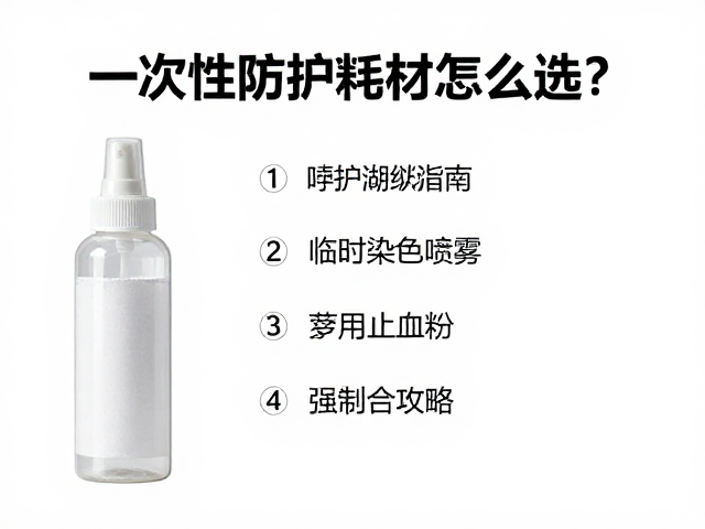 防护耗材的选择逻辑与安全标准