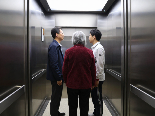 电梯进出礼仪,不扑老人小孩,从小塑造得体行为习惯